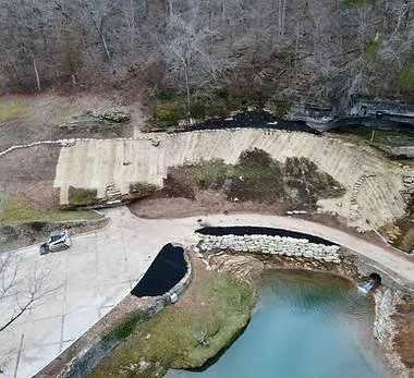 Reliable landscape design near you in Harrison, AR by Zach Davidson Excavation