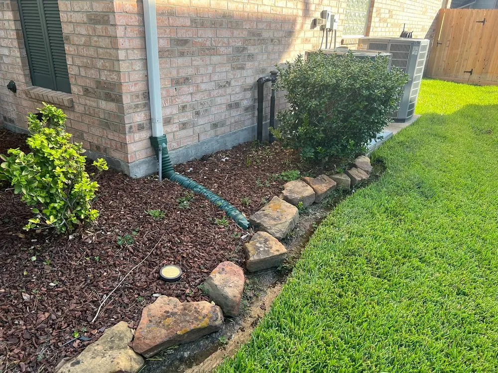 Affordable landscape design for residential properties in Houston, TX by Zachary Scott Lawn Service