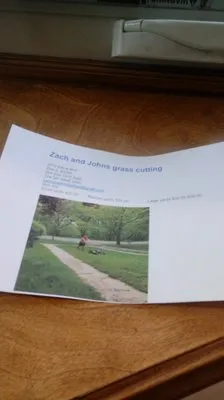 Zachs Grass Cutting Logo