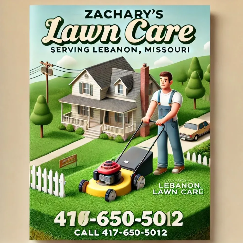 Custom yard cleanup service for beautiful yards across Lebanon, MO - Zach's Mowing
