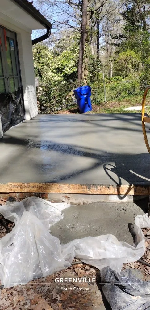 Local landscape design with custom design in Greenville, SC by Zackary's Home Improvements