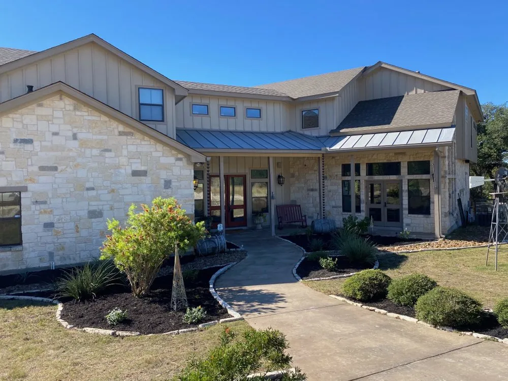 Affordable garden landscaping in Canyon Lake, TX by Zack's Landscaping