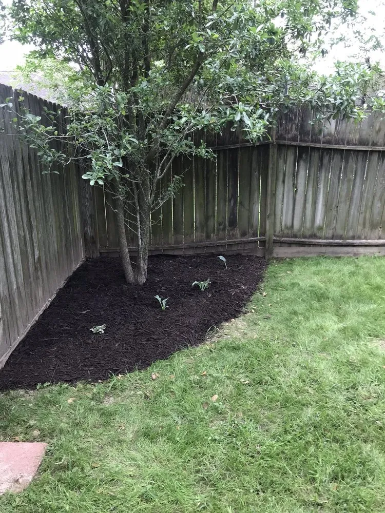 Professional landscape installation with custom design in Spring, TX by Zacks Lawn Service