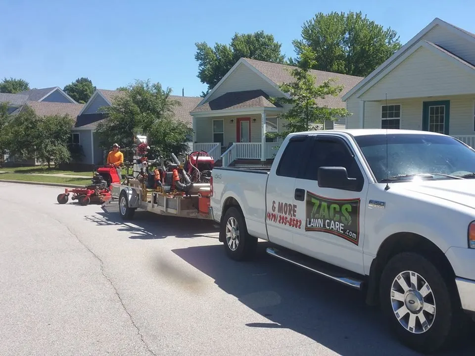 Professional landscaping services in Fayetteville, AR by Zac's Lawn Care