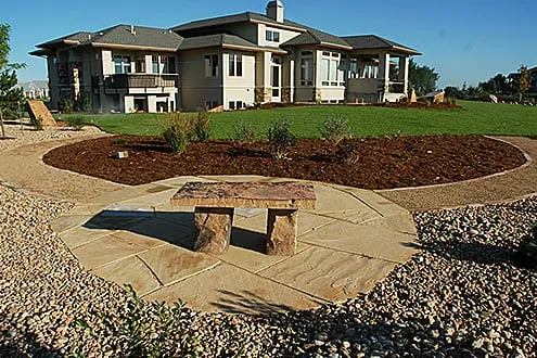 Professional lawn mowing service in Fort Collins, CO by Zak George Landscaping