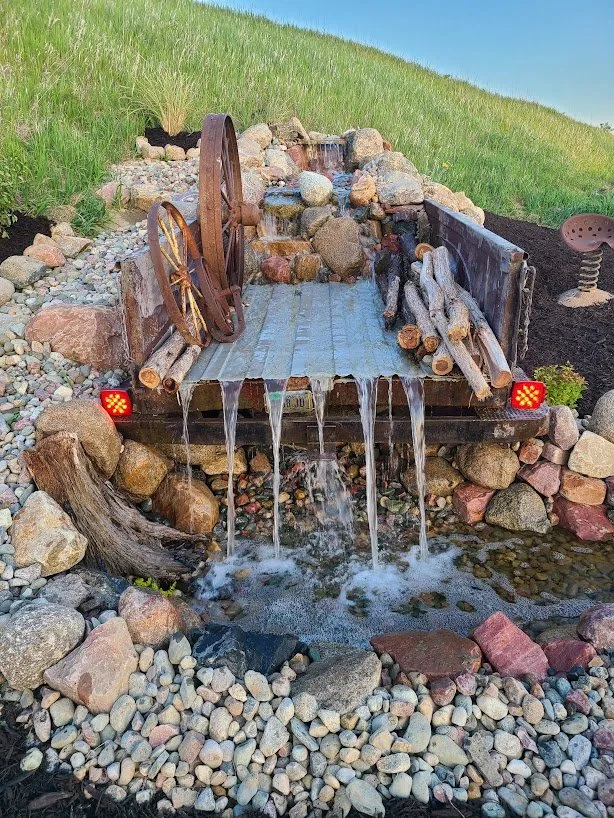 Reliable garden landscaping in Omaha, NE by Zak's Pond and Property Service