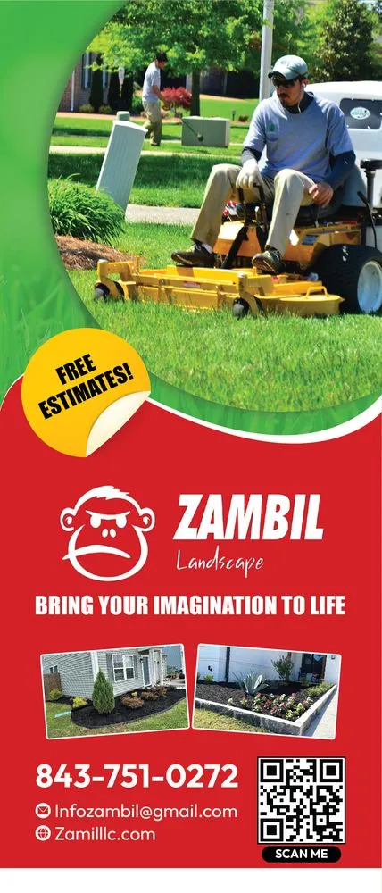 Professional landscape installation in North Charleston, SC - Zambil Landscaping