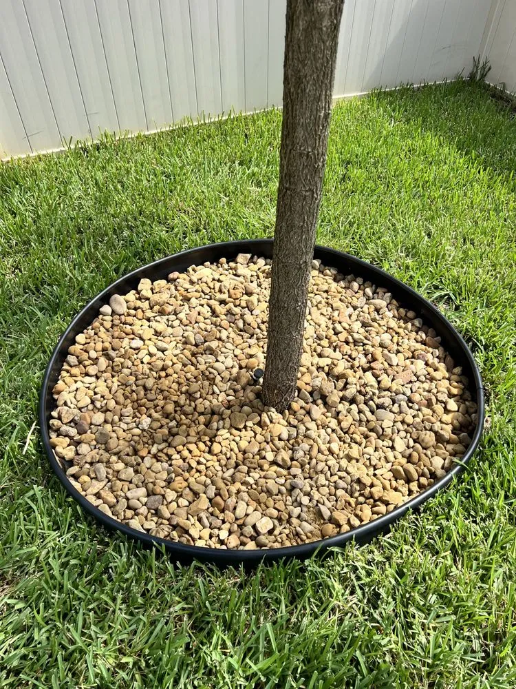 Custom landscape installation in Haines City, FL by Zambrana Lawn Care