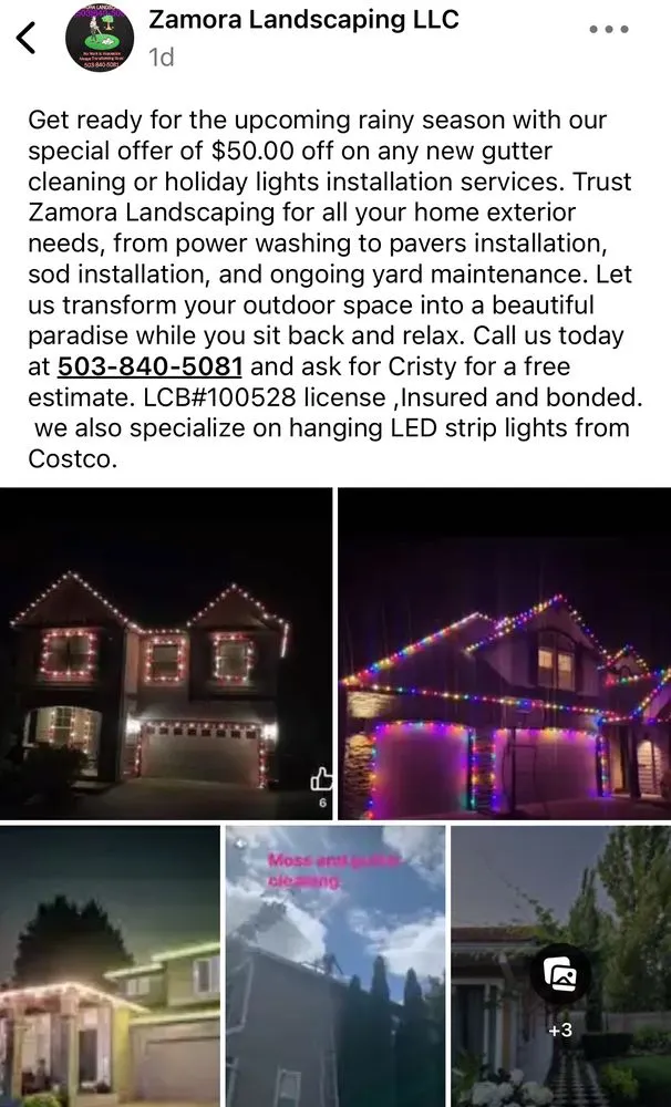 Reliable landscape installation experts serving Hillsboro, OR - Zamora Landscaping