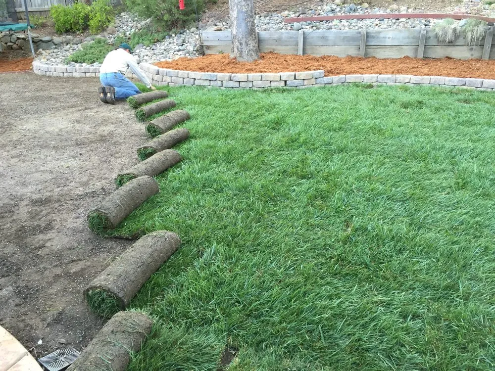 Reliable garden landscaping for homes in Butte City, CA by Zamora Sod Farm