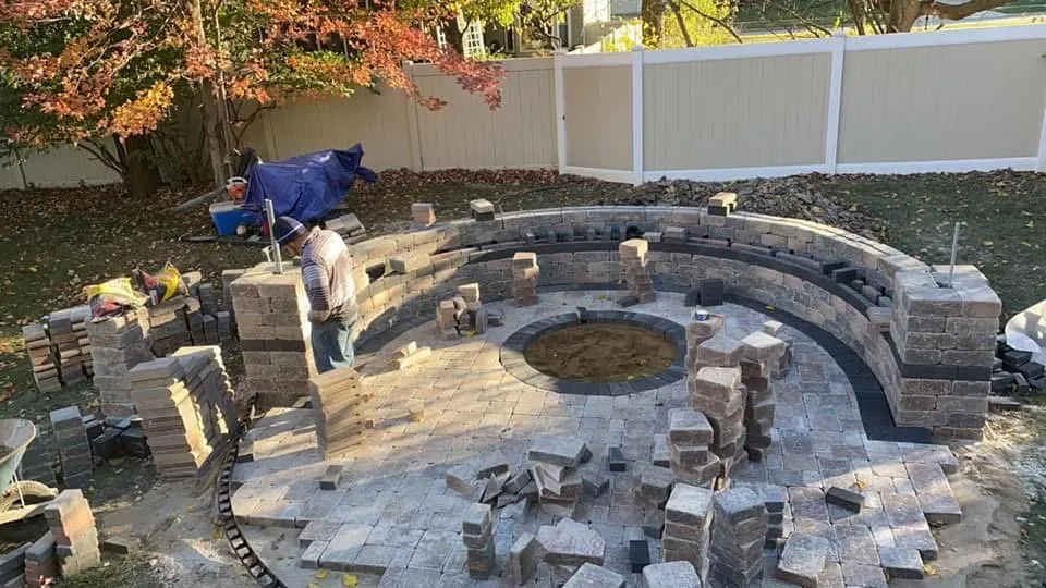 Professional landscape installation in Joliet, IL by Zamora’s landscaping
