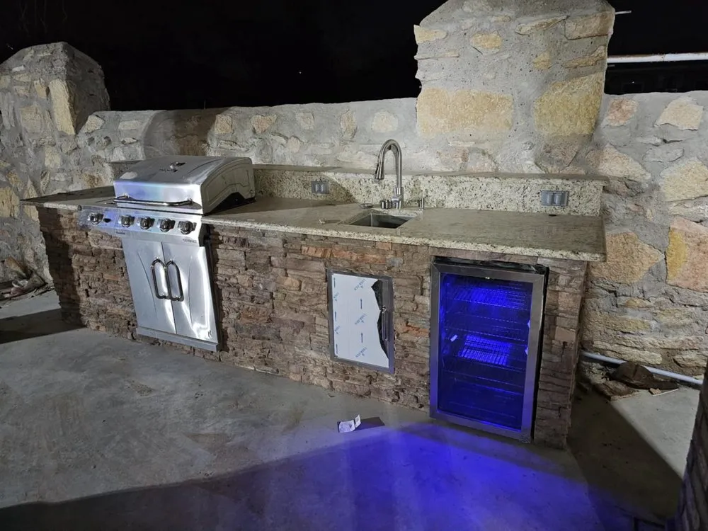 Expert lawn mowing service for residential properties in El Paso, TX by Zap Home Improvement