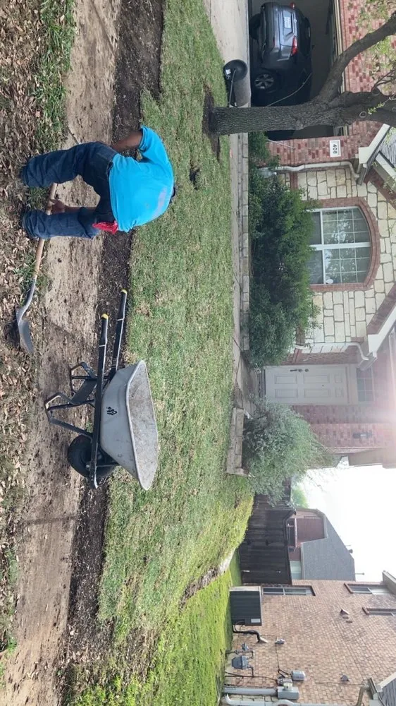 Local outdoor landscaping with custom design across Fort Worth, TX - Zapata’s Mowing And Landscaping