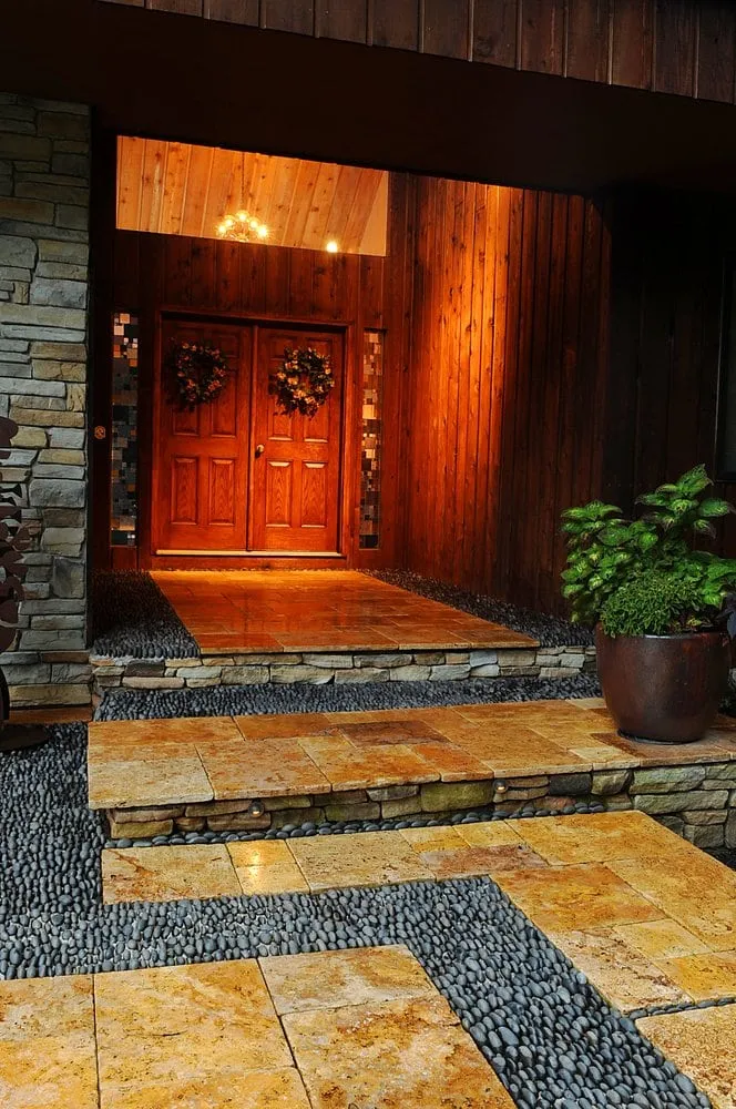 Custom residential landscaping for year-round maintenance in Macedon, NY by Zaretsky And Associates