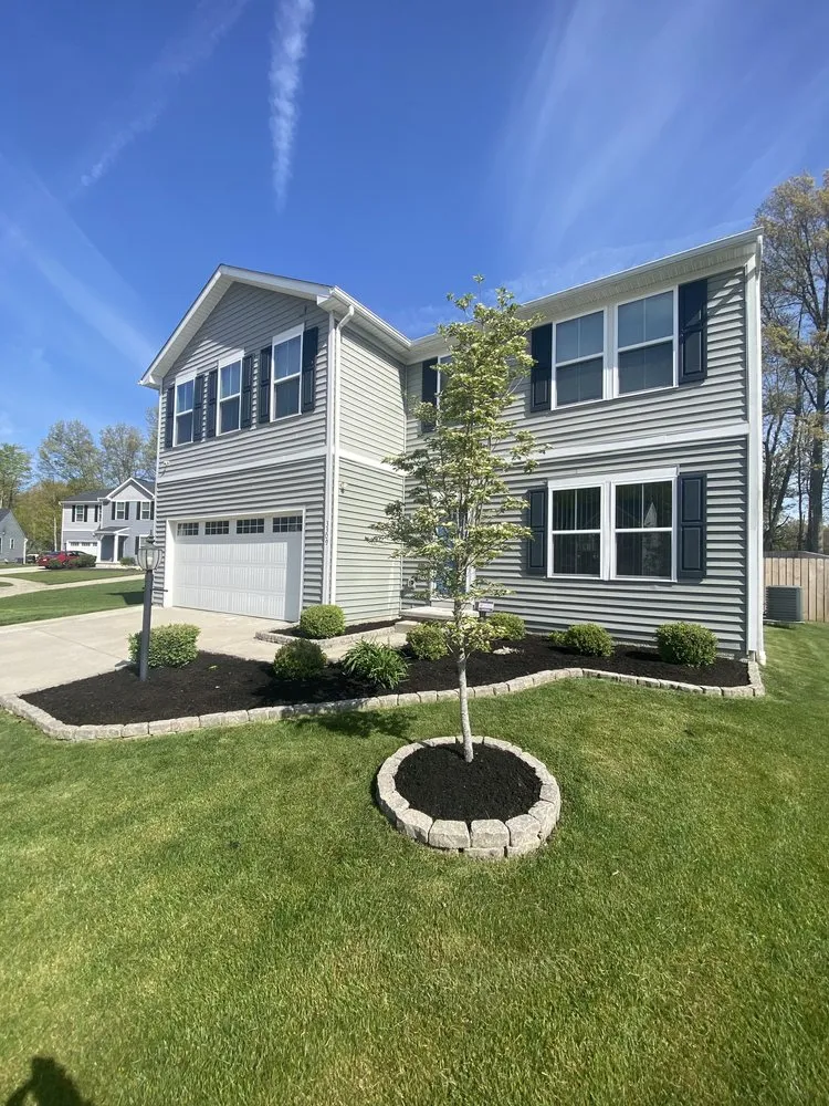 Custom landscaping services for beautiful yards in Wadsworth, OH by Zark's Outdoor Solutions