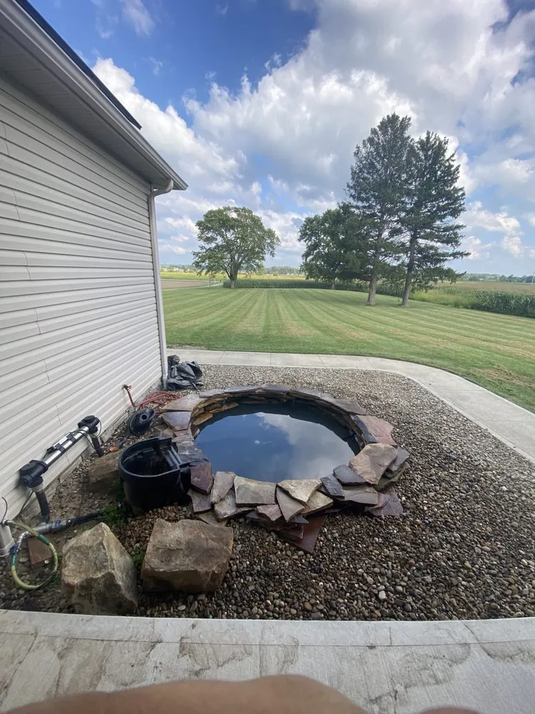 Affordable garden landscaping for year-round maintenance in Wadsworth, OH by Zark's Outdoor Solutions