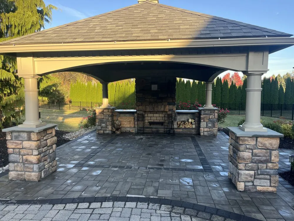 Custom landscaping services in Easton, PA by Zavala's Landscape Design and Build