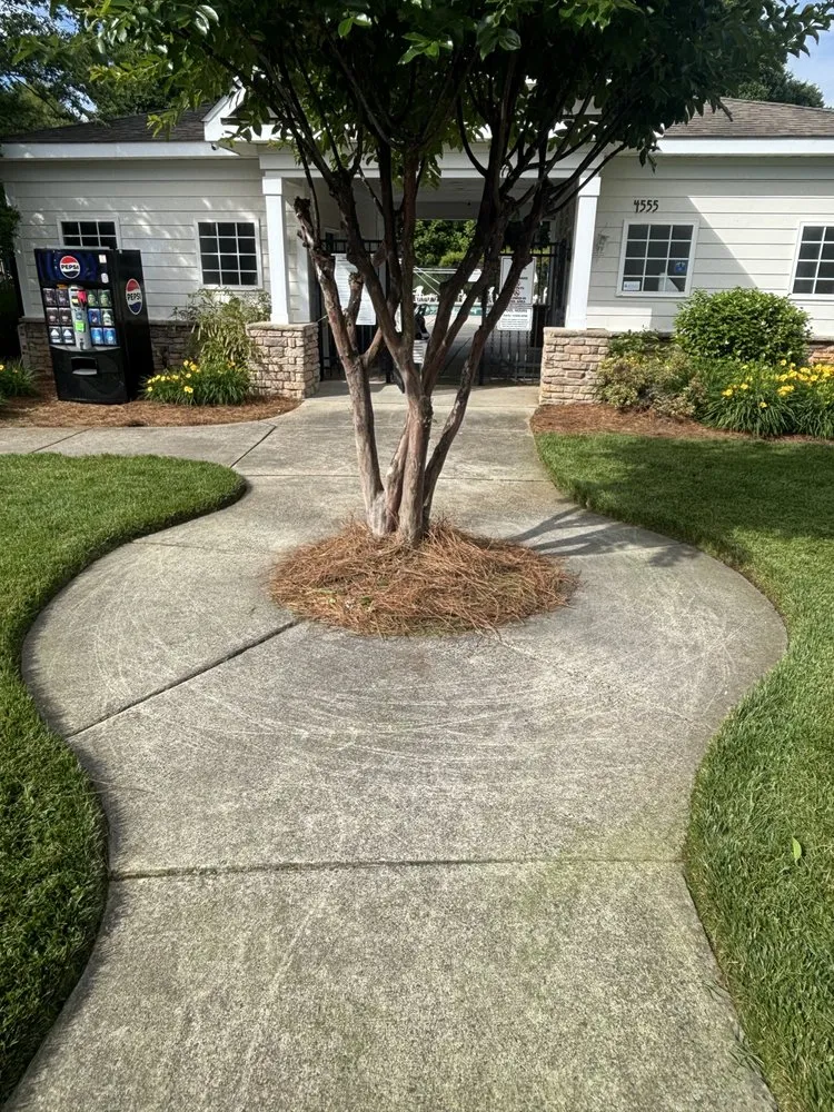 Custom residential landscaping for homes in Greensboro, NC by Zavala’s landscaping company