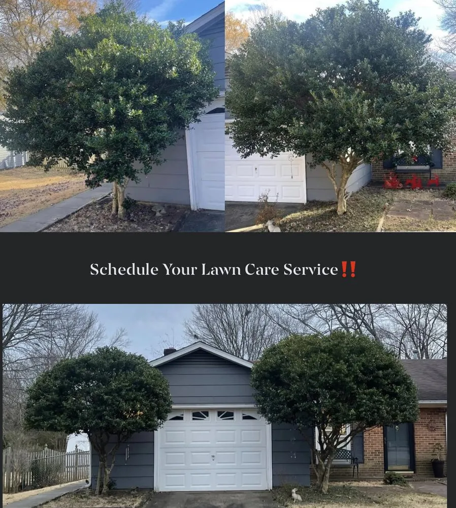 Custom garden landscaping for residential properties in Reidsville, NC by Zays Lawn Service