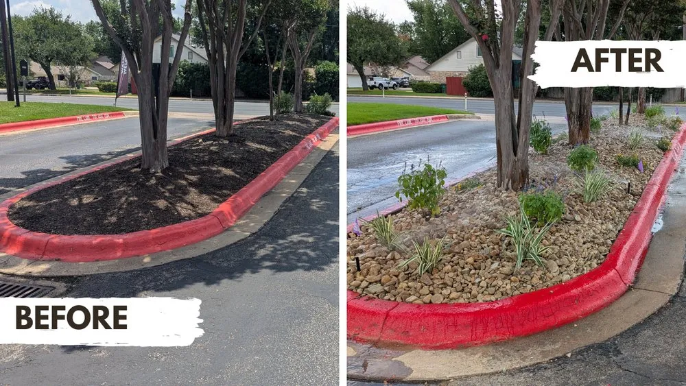 Custom lawn mowing service for outdoor upgrades in Austin, TX by Zazu Landscaping