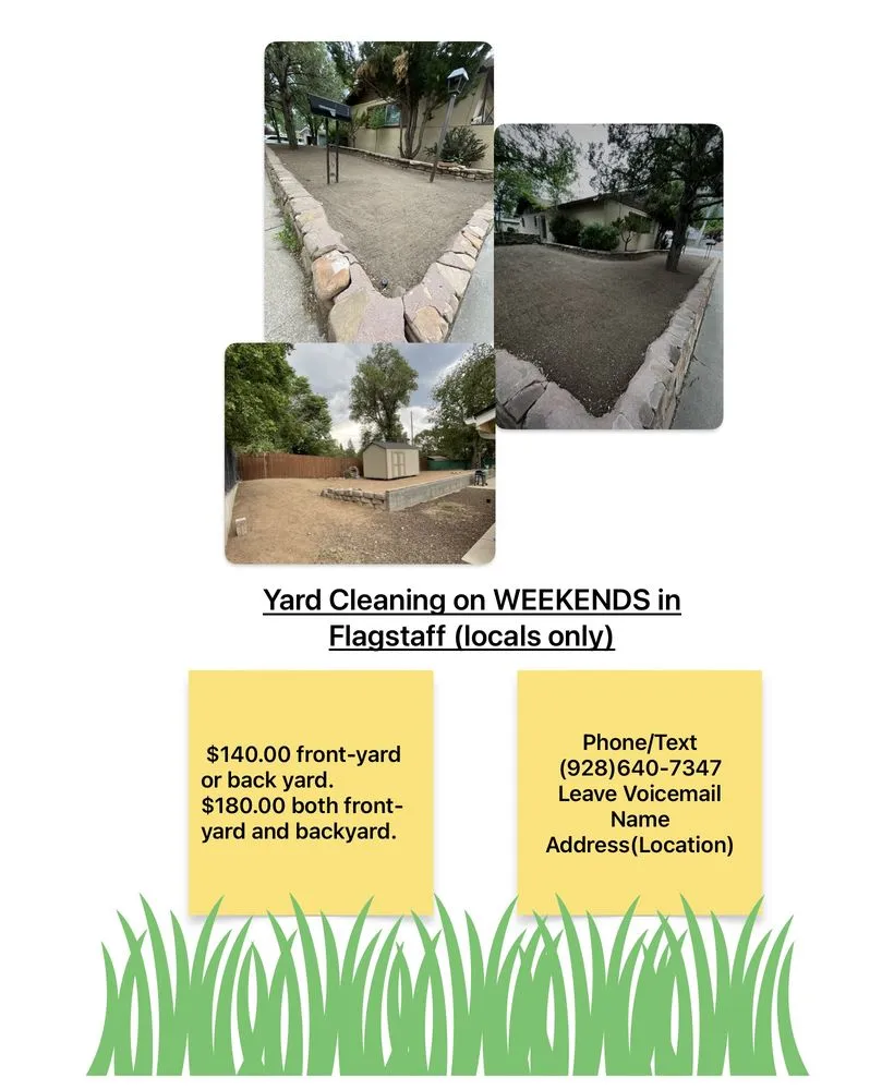 Expert garden landscaping for year-round maintenance across Flagstaff, AZ - Zees Yard Cleaning
