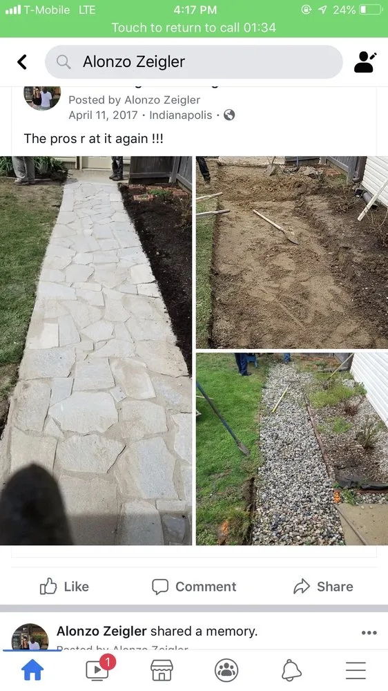 Expert landscape installation experts serving Camby, IN - Zeigler Services