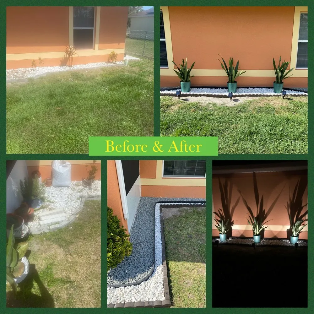 Custom garden landscaping with custom design across Buckingham, FL - Zeigler’s Landscape & Design
