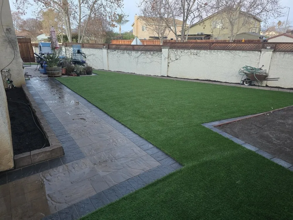 Trusted yard maintenance with custom design in San Jose, CA by Zelada Concrete & Pavers