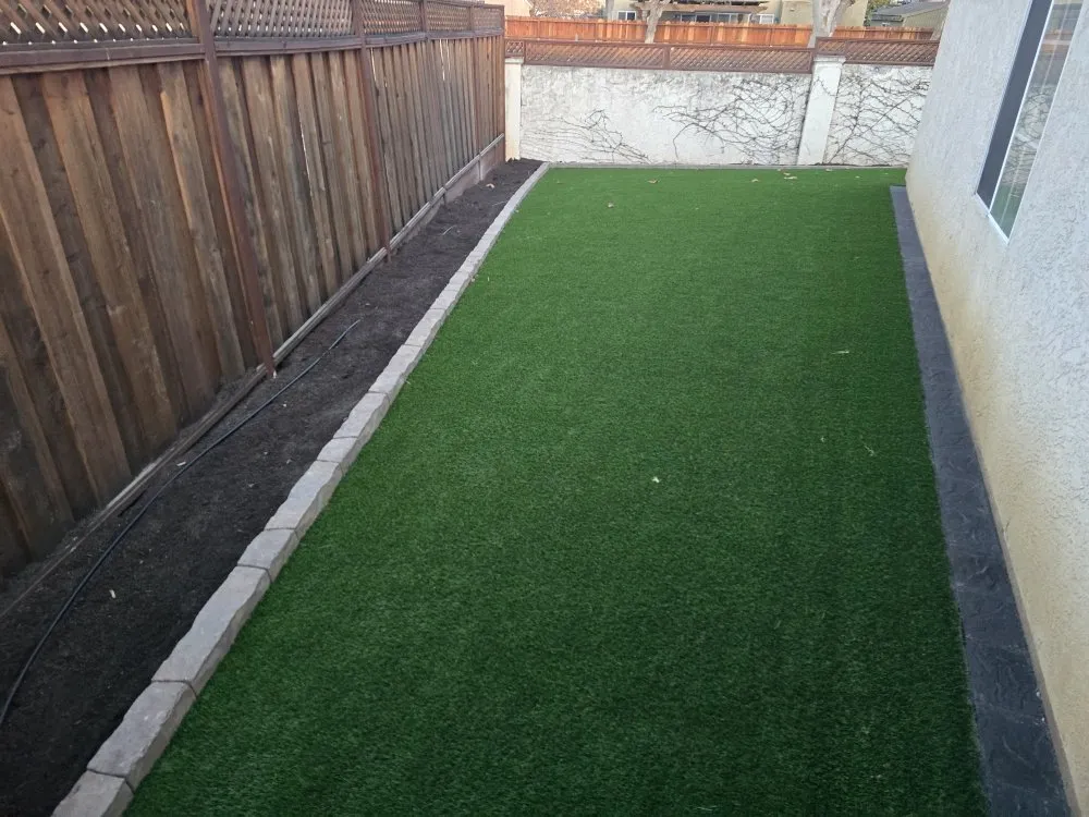 Reliable lawn mowing service for outdoor upgrades in San Jose, CA by Zelada Concrete & Pavers