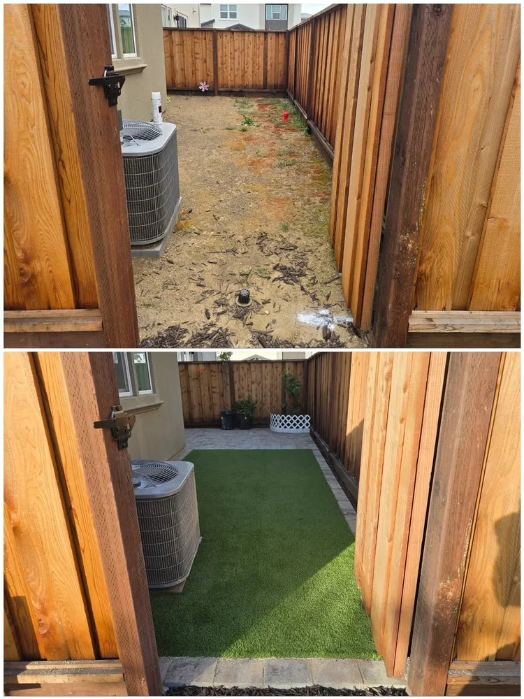 Professional yard maintenance with custom design across San Jose, CA - Zelada Concrete & Pavers