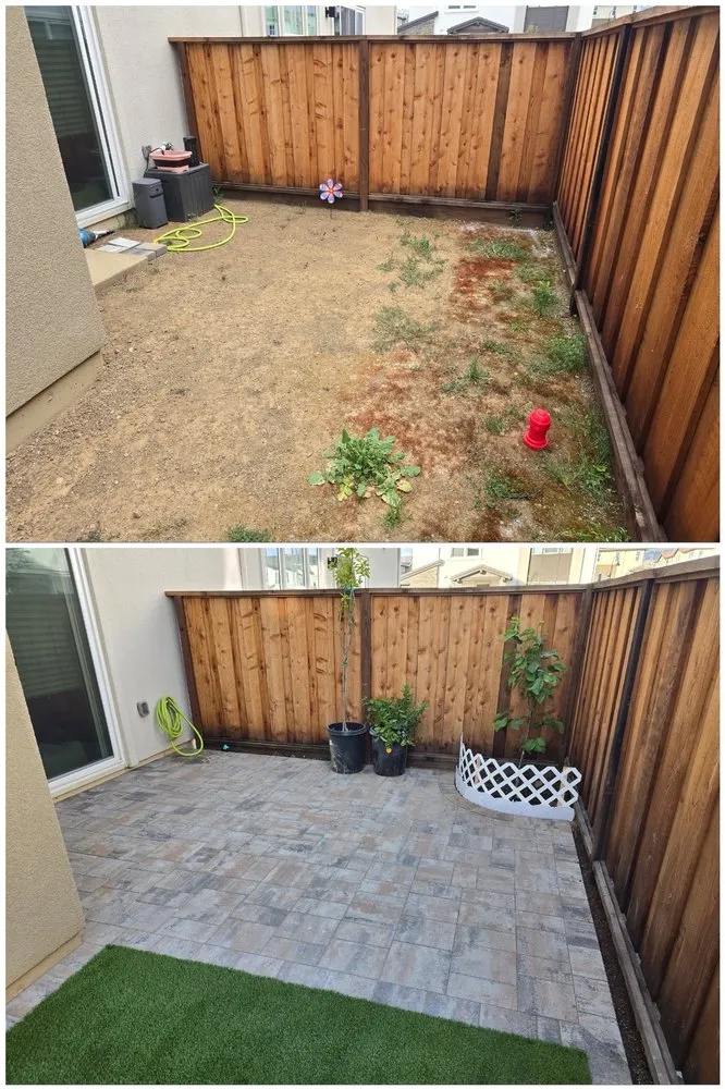 Local landscape installation for homes in San Jose, CA by Zelada Concrete & Pavers