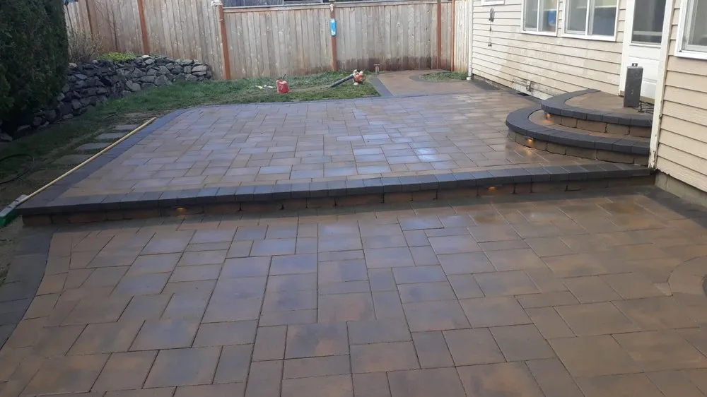 Local residential landscaping with custom design across Mountlake Terrace, WA - Zeledon Pavers Patio