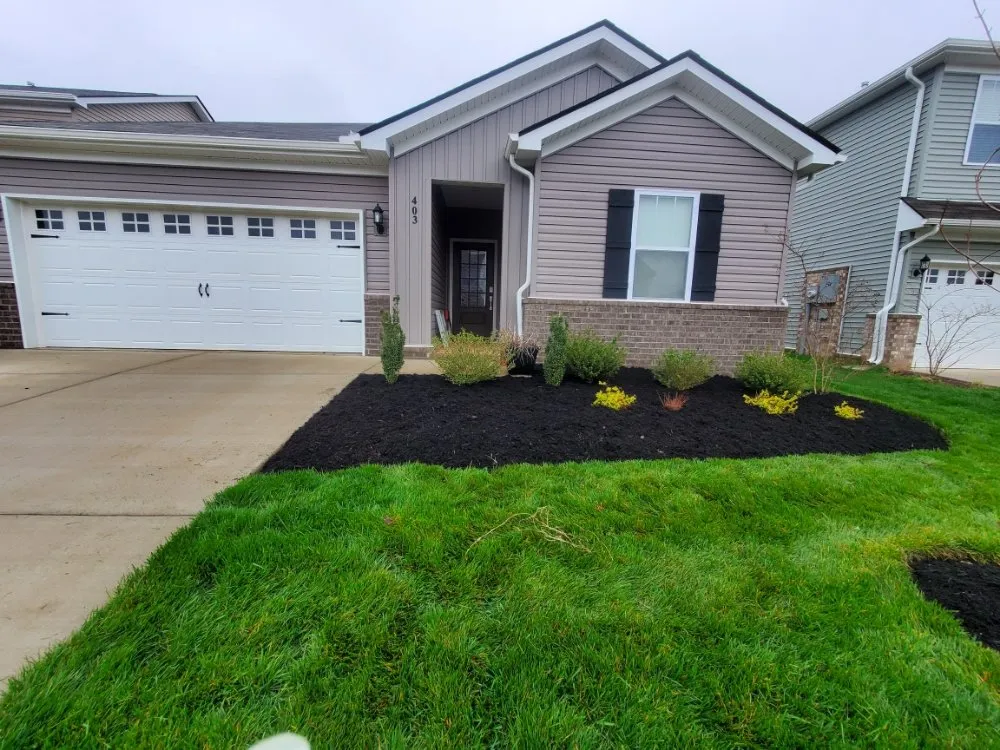 Professional landscape design for homes in Mount Juliet, TN by Zelmor Landscaping