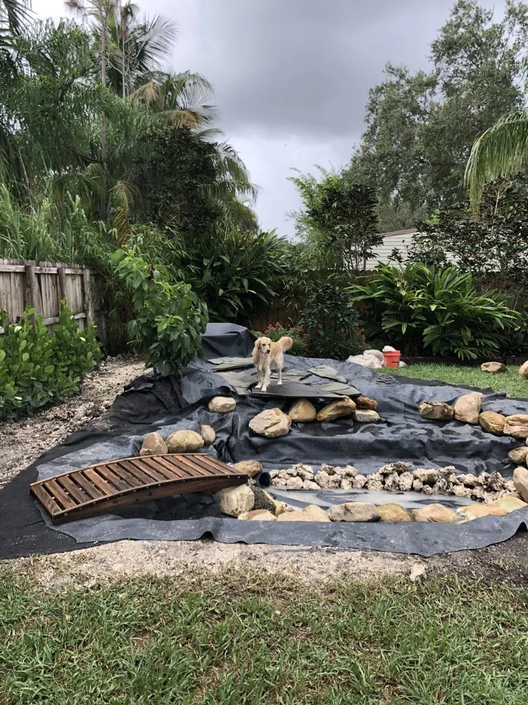 Expert residential landscaping in Kendall, FL by Zen Water Gardens
