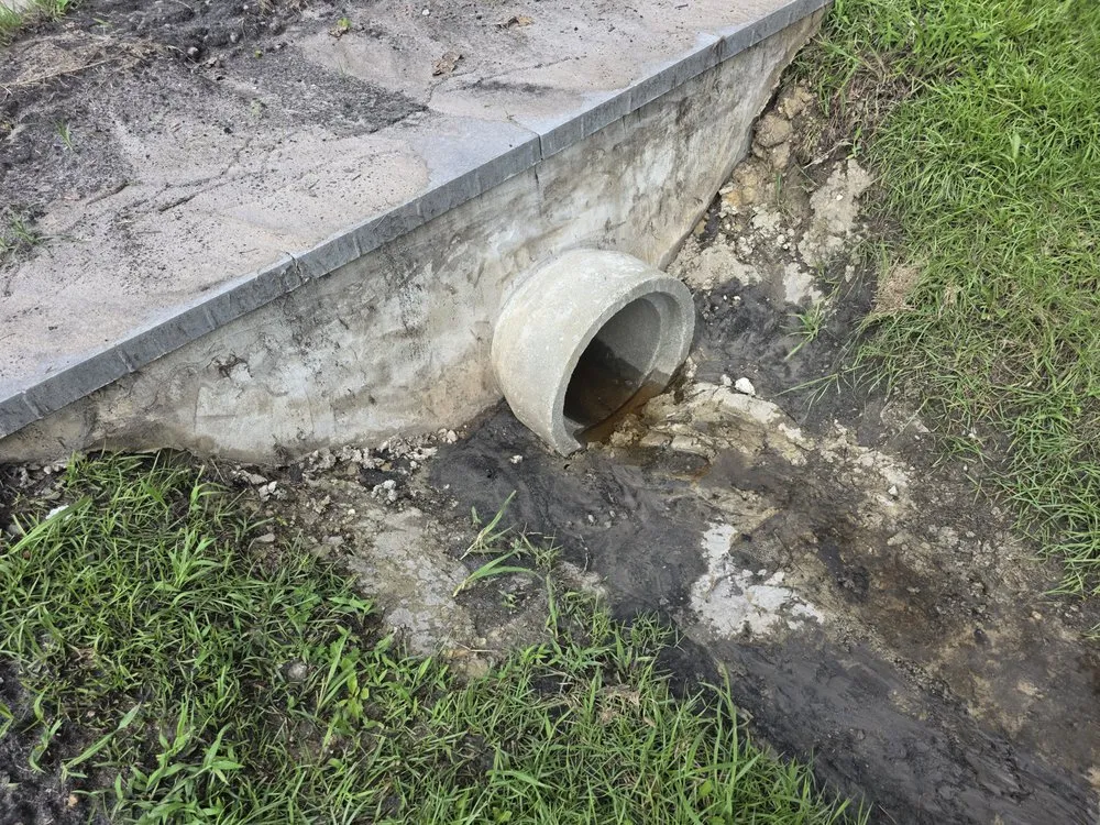 Custom landscape installation with custom design in Havelock, NC by Zen Willow Landscape and Consulting