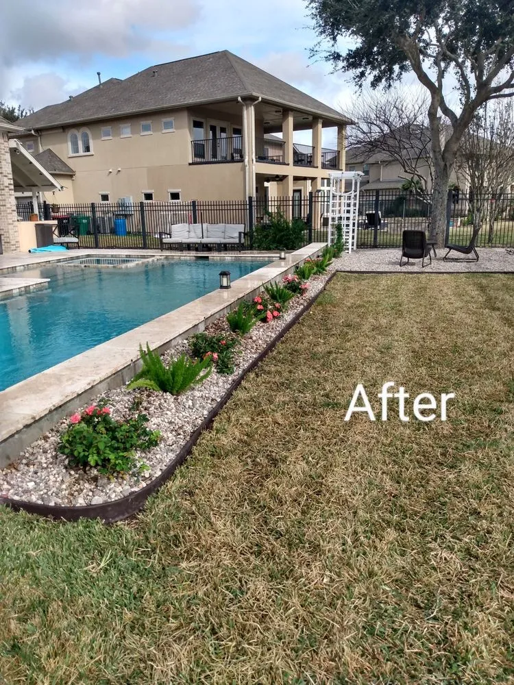 Reliable landscaping services in Richmond, TX by Zena's Lawn Service