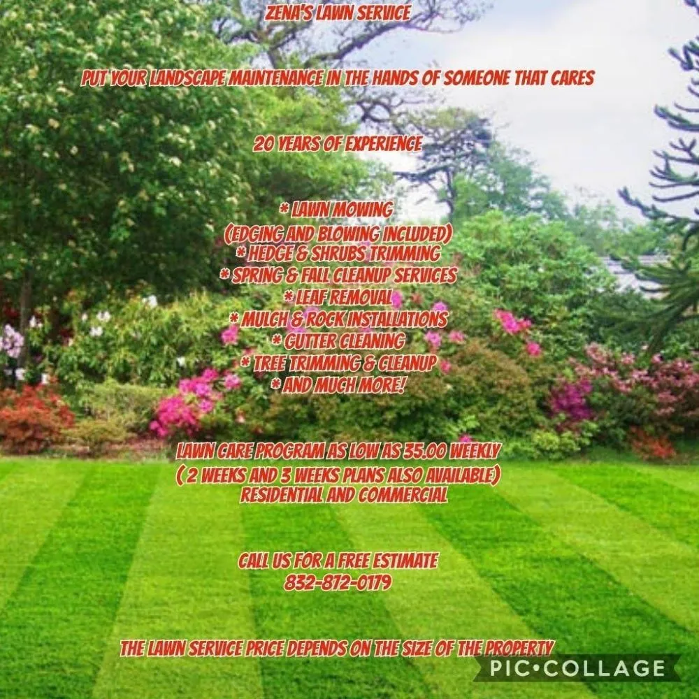 Reliable landscape installation in Richmond, TX - Zena's Lawn Service