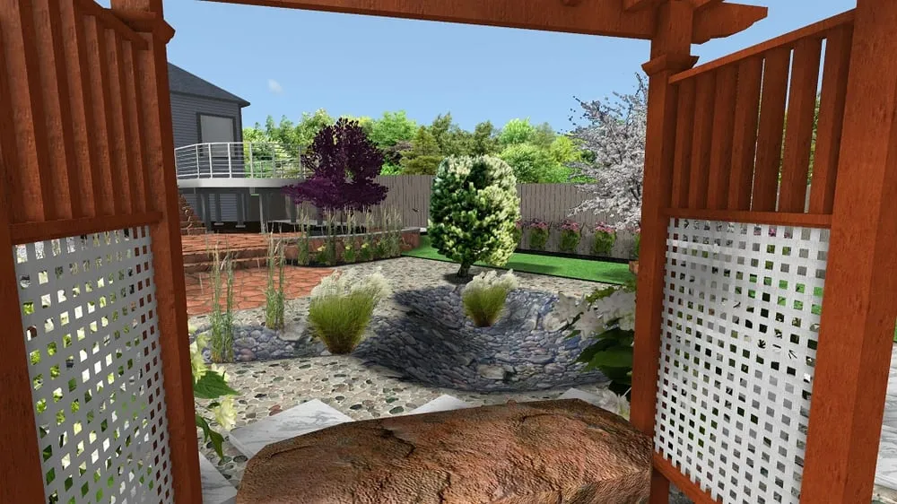Affordable outdoor landscaping for homes in Bountiful, UT by Zenscapes