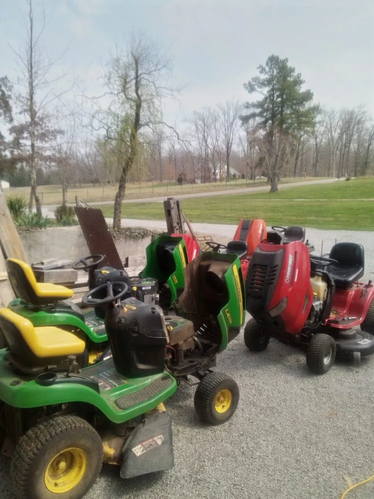 Expert lawn mowing service for residential properties in Cookeville, TN by Zent's Small Engine Repair