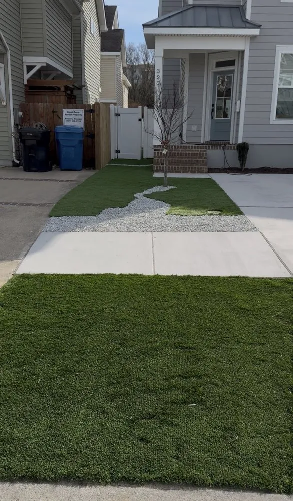 Expert outdoor landscaping for residential properties across Virginia Beach, VA - Zero Trace