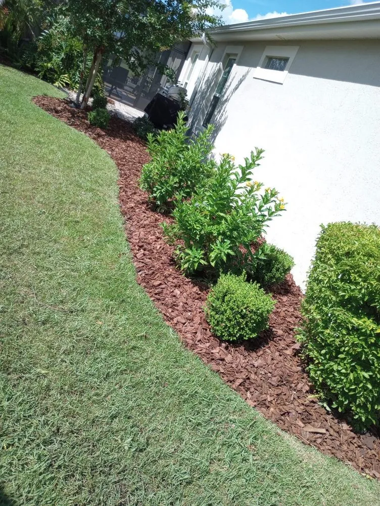 Professional landscape installation in Ocala, FL by Zero’s Lawn & Landscaping