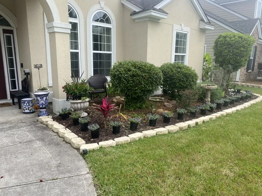 Expert garden landscaping in Savannah, GA by Zeroto Group Landscaping