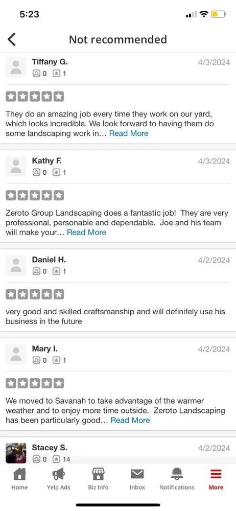 Top-rated residential landscaping for year-round maintenance in Savannah, GA by Zeroto Group Landscaping