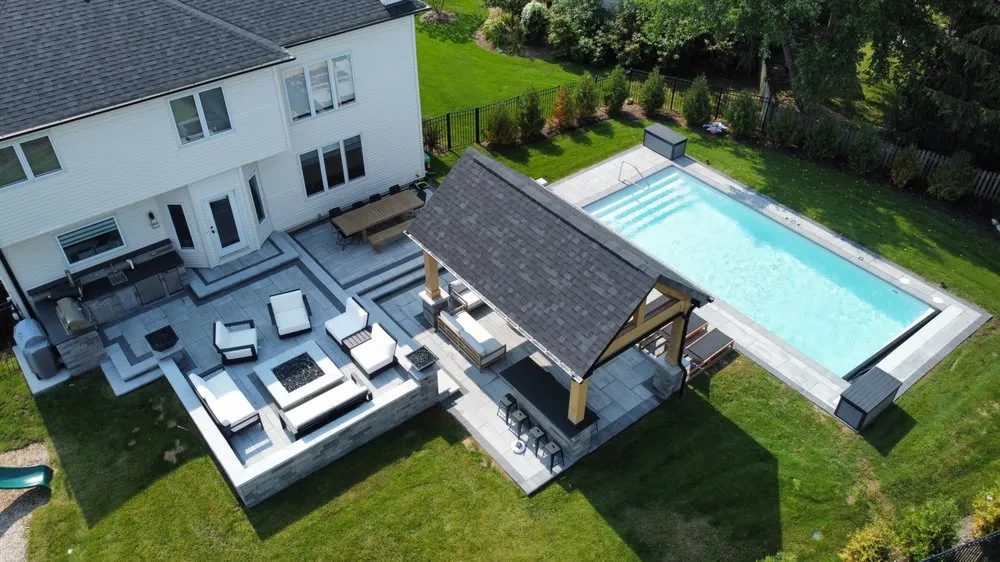 Affordable landscape installation with custom design in Elgin, IL by ZGreen Landscape