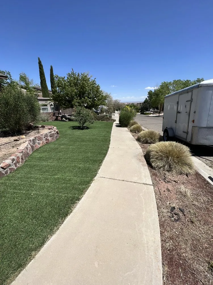 Expert garden landscaping in Albuquerque, NM - Zia pressure cleaning