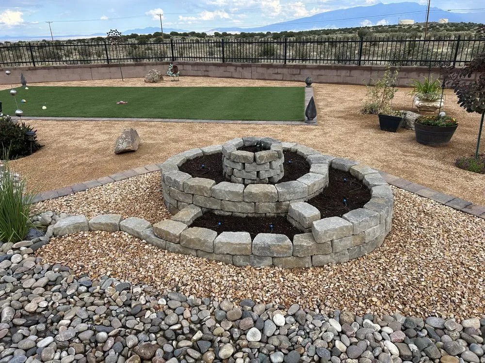 Top-rated garden landscaping for residential properties in Albuquerque, NM by Zia Valley Landscaping