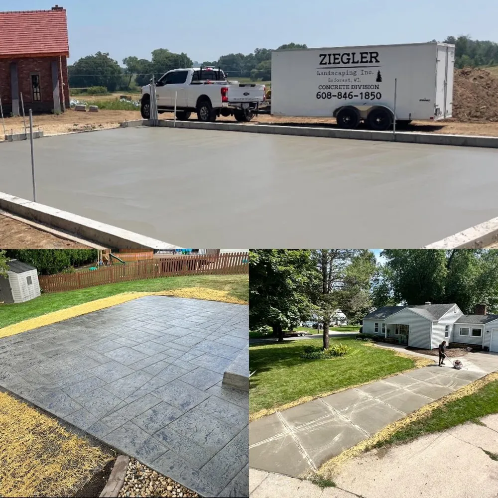 Custom garden landscaping for outdoor upgrades in DeForest, WI by Ziegler Landscaping