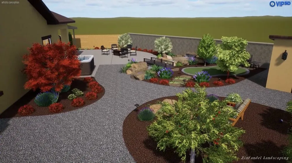 Affordable residential landscaping in Loomis, CA by Zinfandel Landscaping And Maintenance