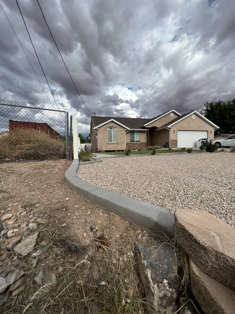 Affordable yard cleanup service in Ivins, UT by Zion Curbing