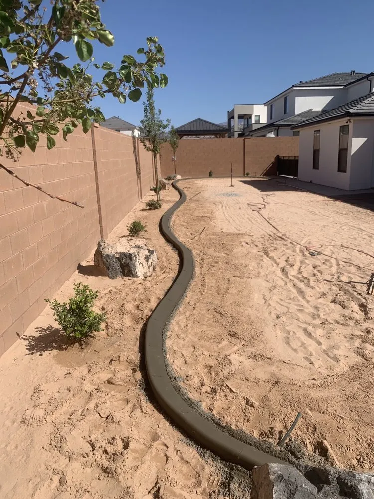 Professional outdoor landscaping near you in Ivins, UT by Zion Curbing